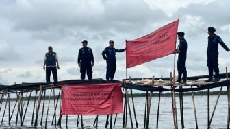 Proyek Pagar Laut 30 KM di Tangerang Terancam Dibongkar, Ini Alasannya!