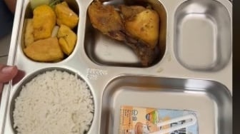 Video Anak SMA Pamer Menu Makan Bergizi Gratis Ditonton 12 Juta Kali, Admin Gerindra Gercep Kasih Komentar